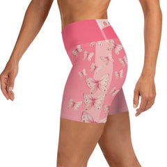 Goddess Soft Pink Yoga Shorts