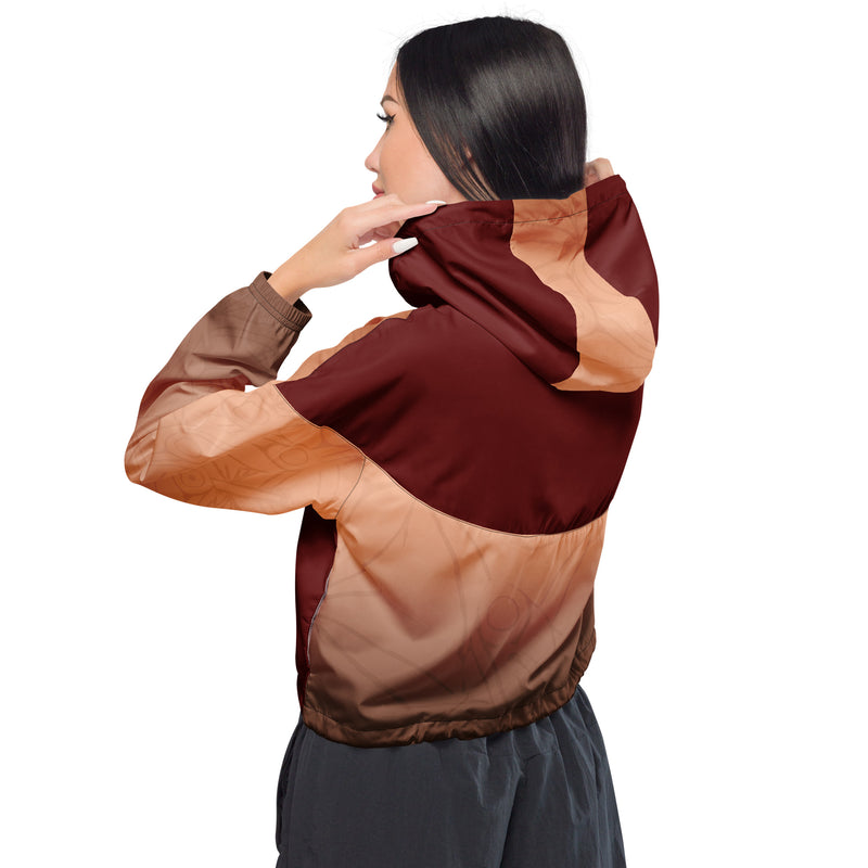 Sienna Dark Women’s Cropped Windbreaker