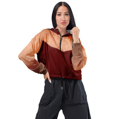 Sienna Dark Women’s Cropped Windbreaker