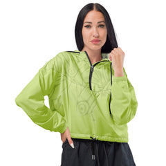 Goddess Mint Women’s Cropped Windbreaker