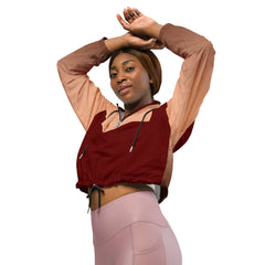 Sienna Dark Women’s Cropped Windbreaker