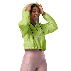 Goddess Mint Women’s Cropped Windbreaker