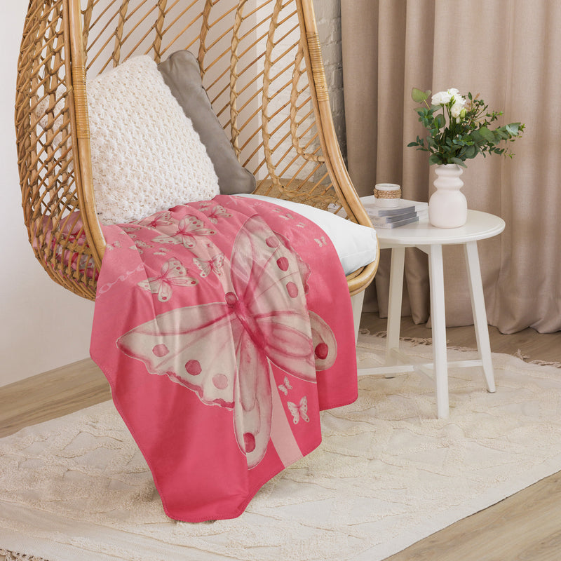 Goddess Pink Sherpa Blanket 37" by 57"