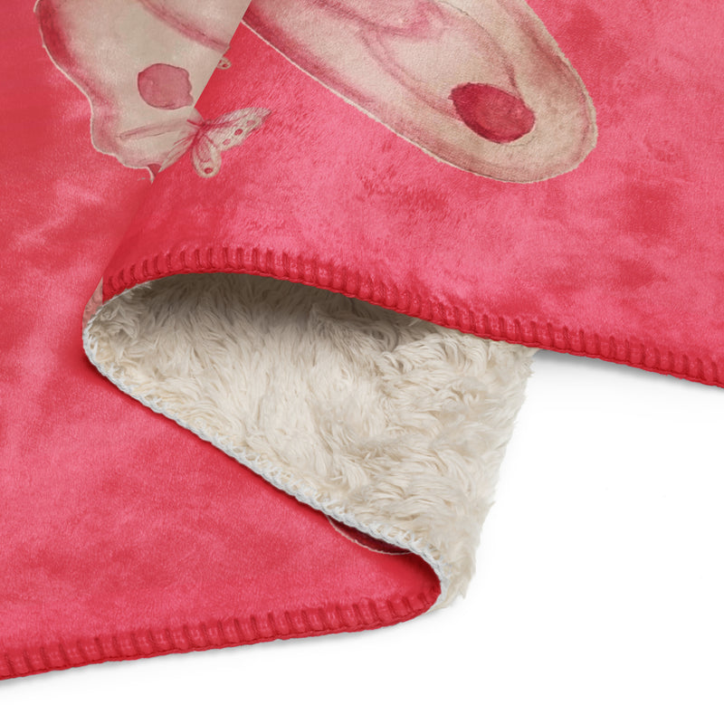 Goddess Pink Sherpa Blanket 37" by 57"