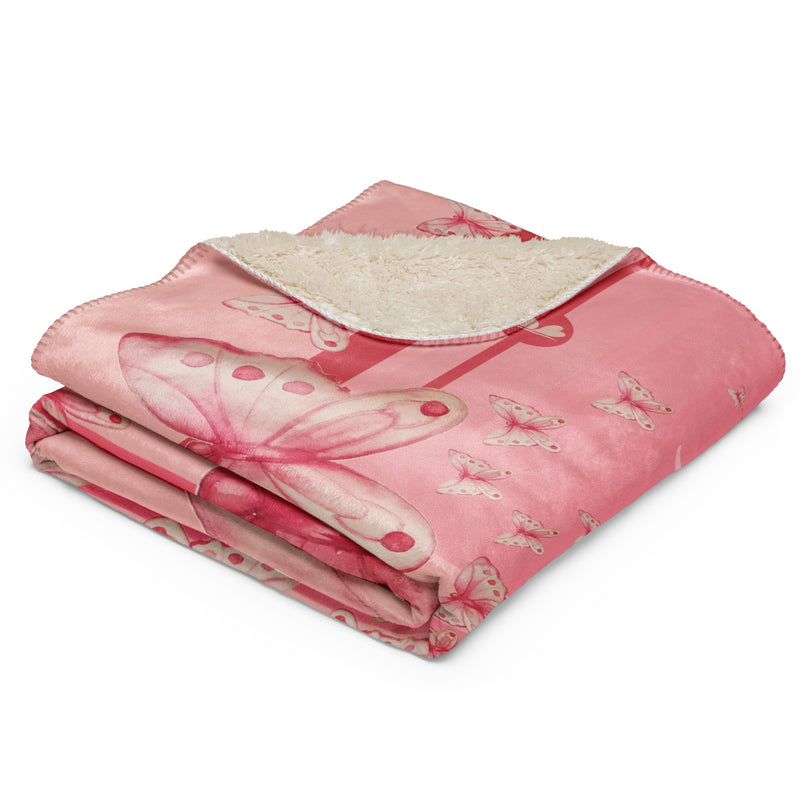 Goddess Pink Sherpa Blanket 50" by 60"