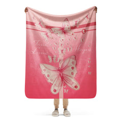 Goddess Pink Sherpa Blanket 50