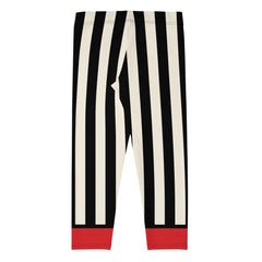 Rose Stripes Capris