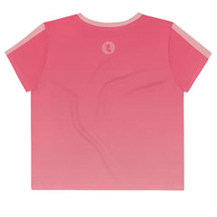 Goddess Pink Crop Tee