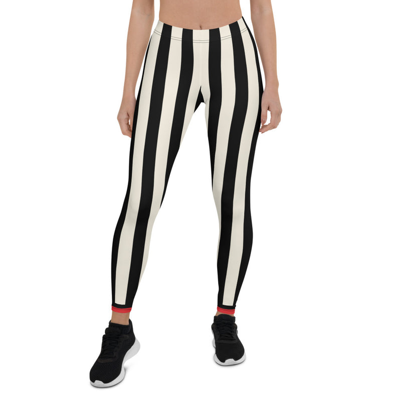 Rose Stripes Leggings