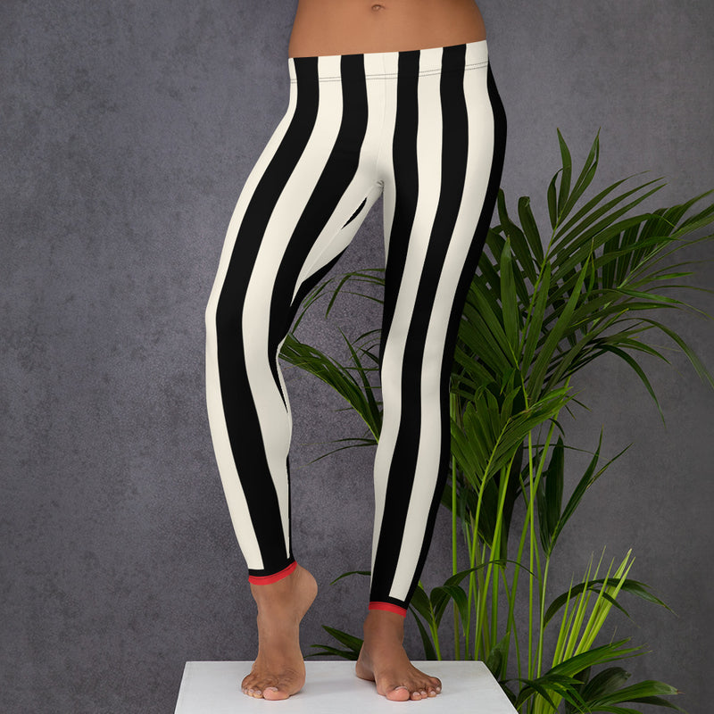 Rose Stripes Leggings