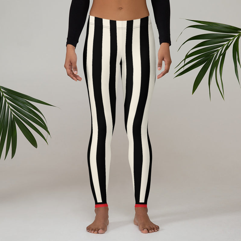 Rose Stripes Leggings