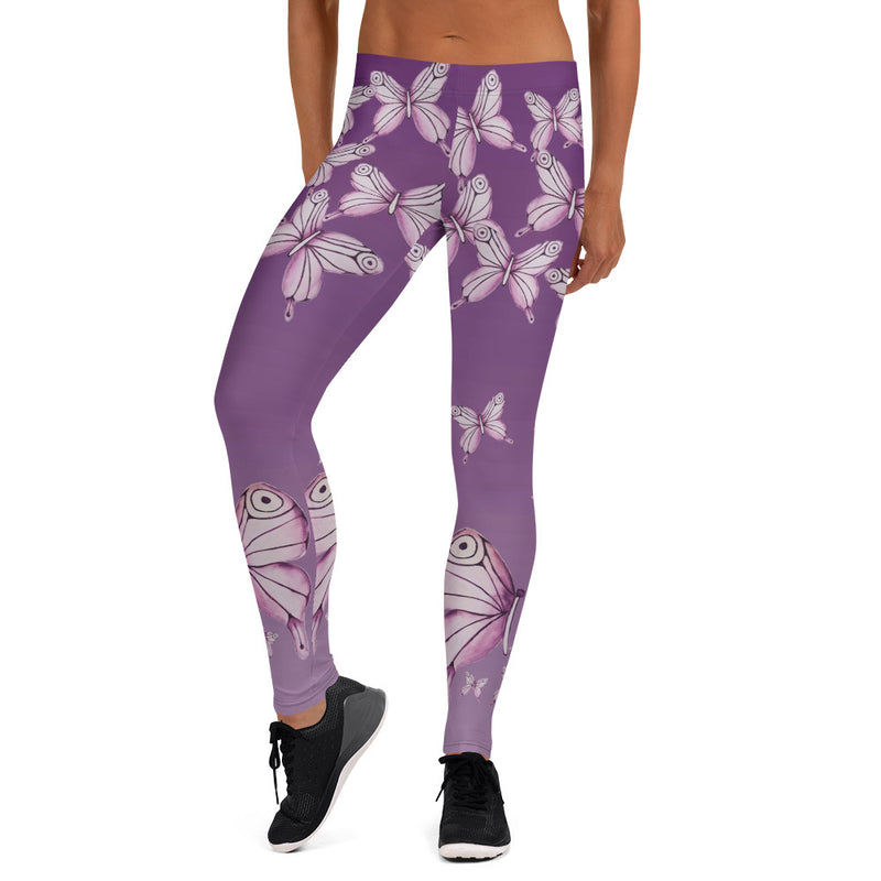 Goddess Purple Leggings