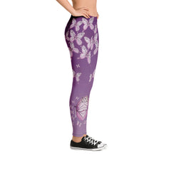 Goddess Purple Leggings