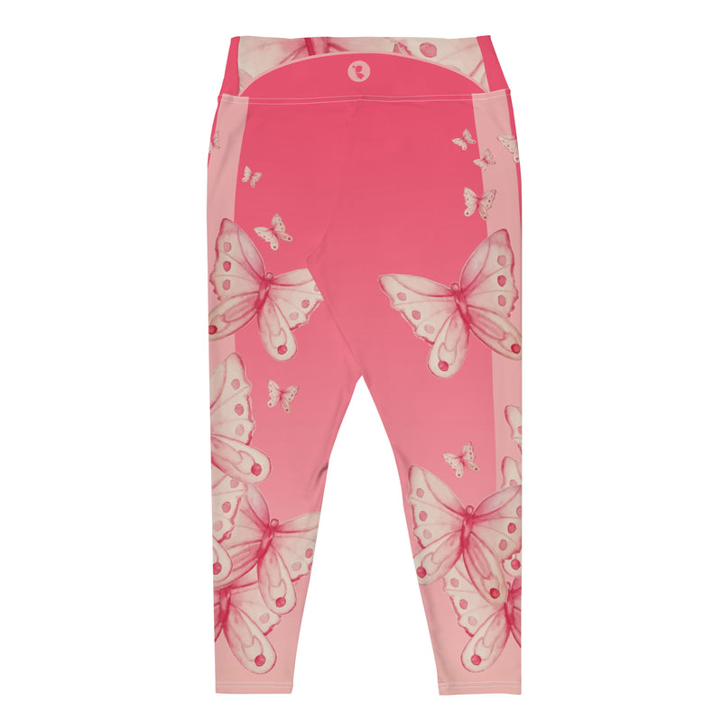 Goddess Pink Plus Size Leggings