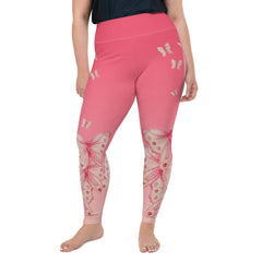 Goddess Pink Plus Size Leggings