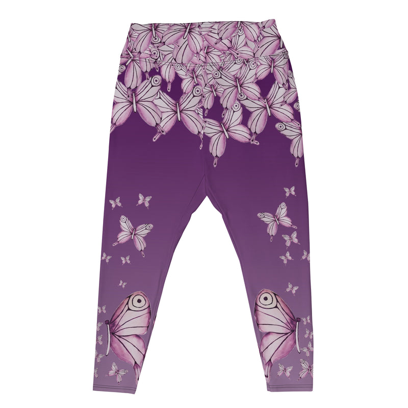 Goddess Purple Plus Size Leggings