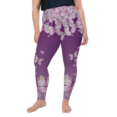 Goddess Purple Plus Size Leggings