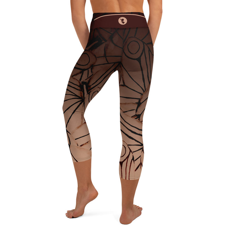 Sienna Darker Yoga Capris High Waisted