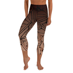 Sienna Darker Yoga Capris High Waisted