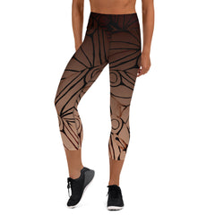 Sienna Darker Yoga Capris High Waisted