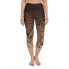 Sienna Darker Yoga Capris High Waisted