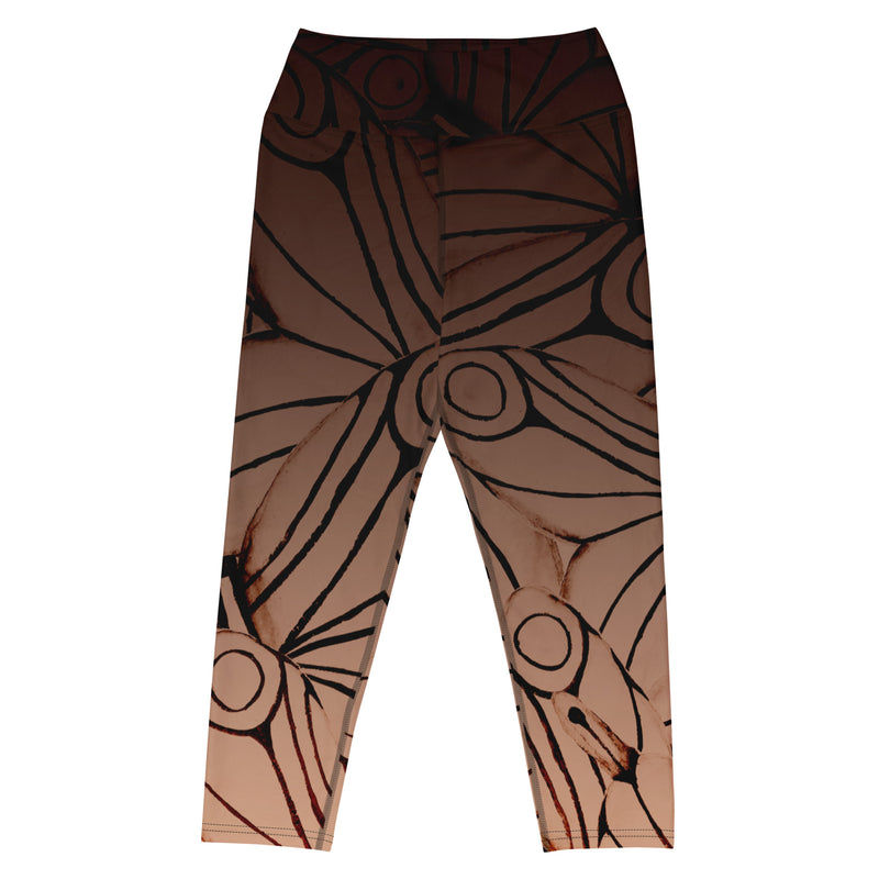 Sienna Darker Yoga Capris High Waisted