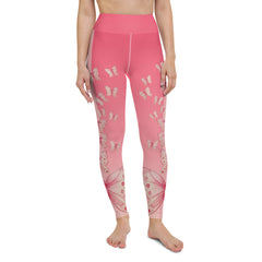 Goddess Pink High Waisted Yoga Leggings