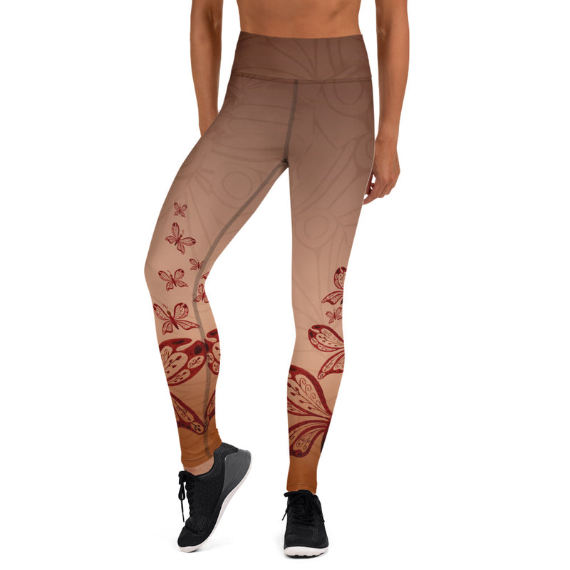 Sienna Butterfly Yoga Leggings