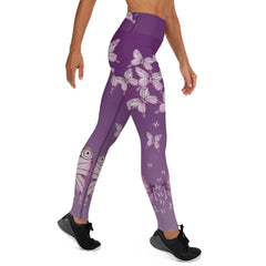 Goddess Purple Yoga Leggings