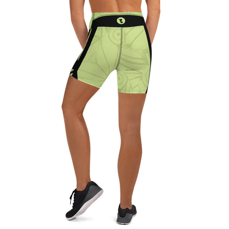 Goddess Mint Yoga Shorts