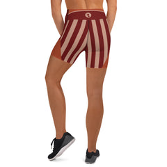 RedBlossom Brown Yoga Shorts