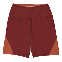 RedBlossom Brown Yoga Shorts