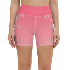 Goddess Soft Pink Yoga Shorts