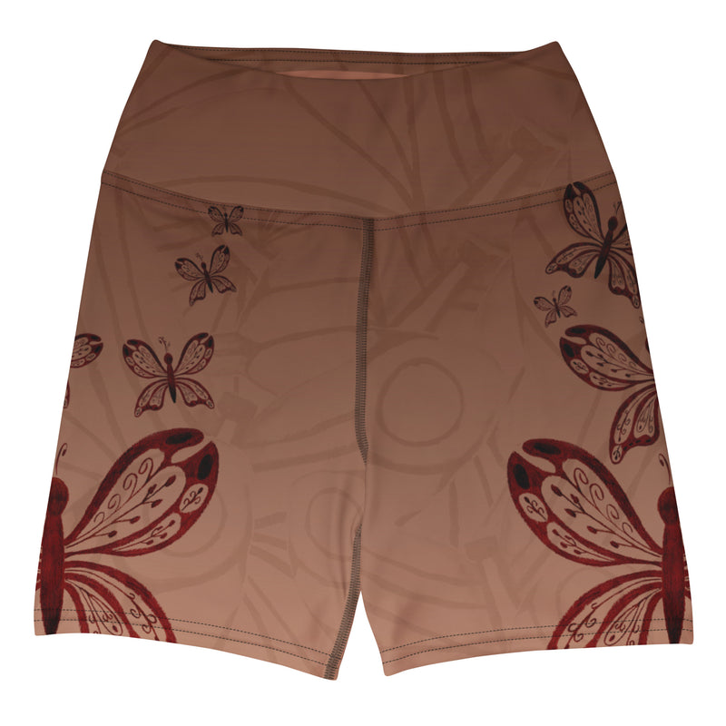 Sienna Butterfly Yoga Shorts