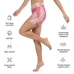 Goddess Pink Yoga Shorts