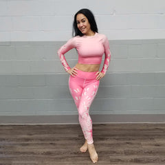 Goddess Pink High Waisted Yoga Leggings