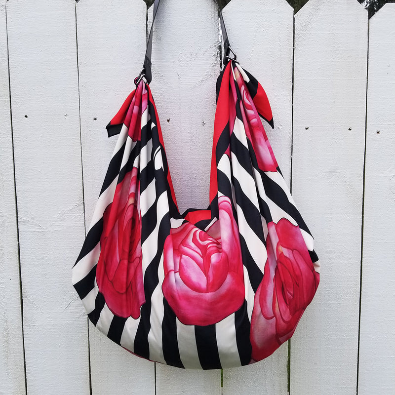 Handmade reversible boho bags