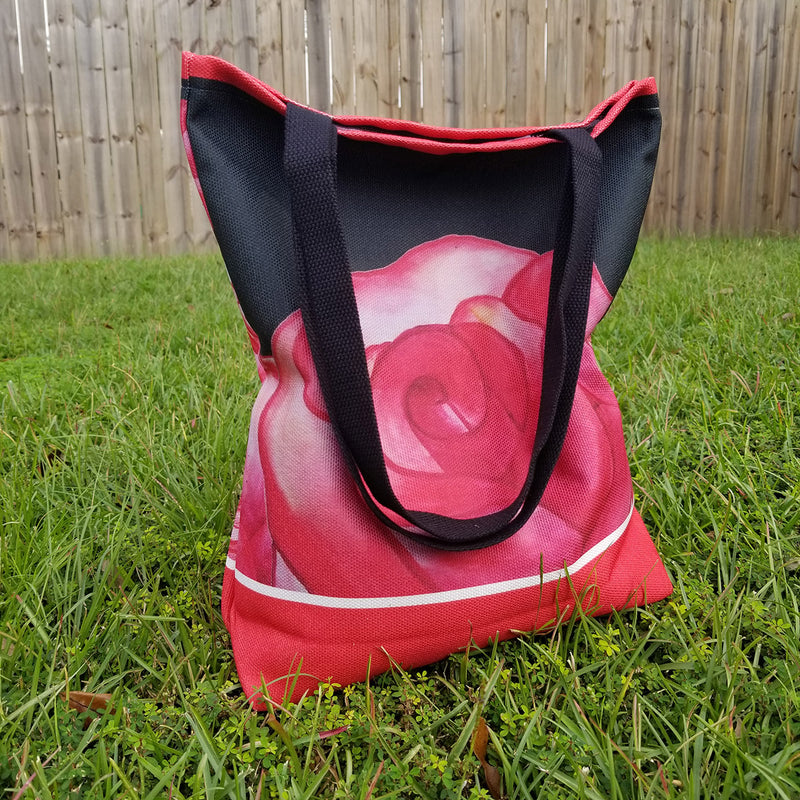 Rose Romance Tote Canva