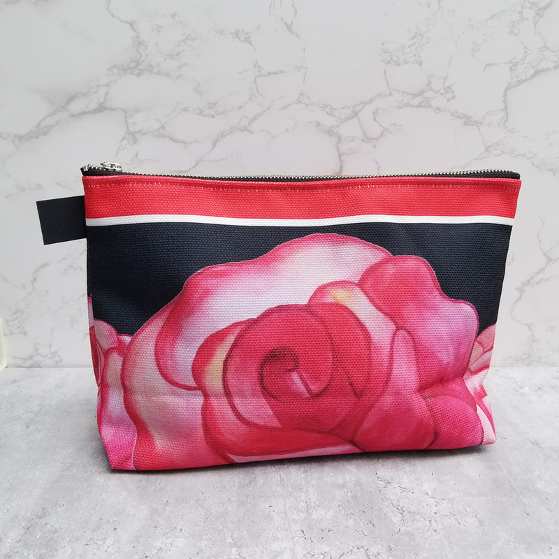 Rose Makeup Bag - 12 Inches