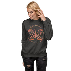 Sienna Fleece Pullover - Beautiful Heart (Black and Grey Options)