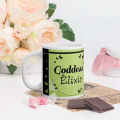  Ceramic - 11 oz mug dimensions: 3.85″ (9.8 cm) in height, 3.35″ (8.5 cm) in diameter - Dishwasher and microwave safe - Glossy - Monochromatic watercolor butterflies - Exclusive design by RedButterfly by Omaris