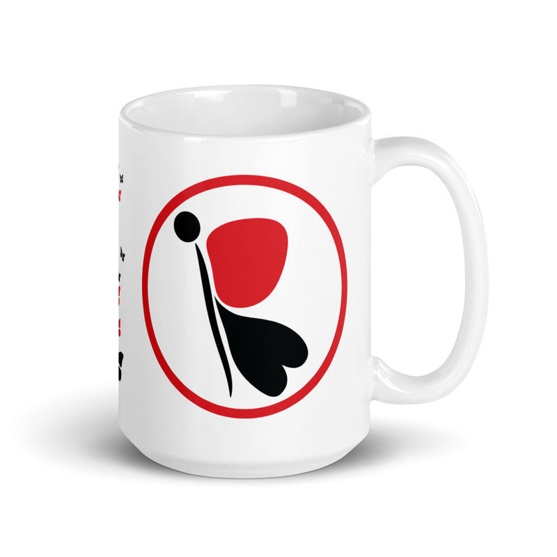 RedButterfly by Omaris 15 oz Mug. Gift for her