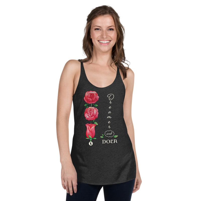 Rose Racerback Tank